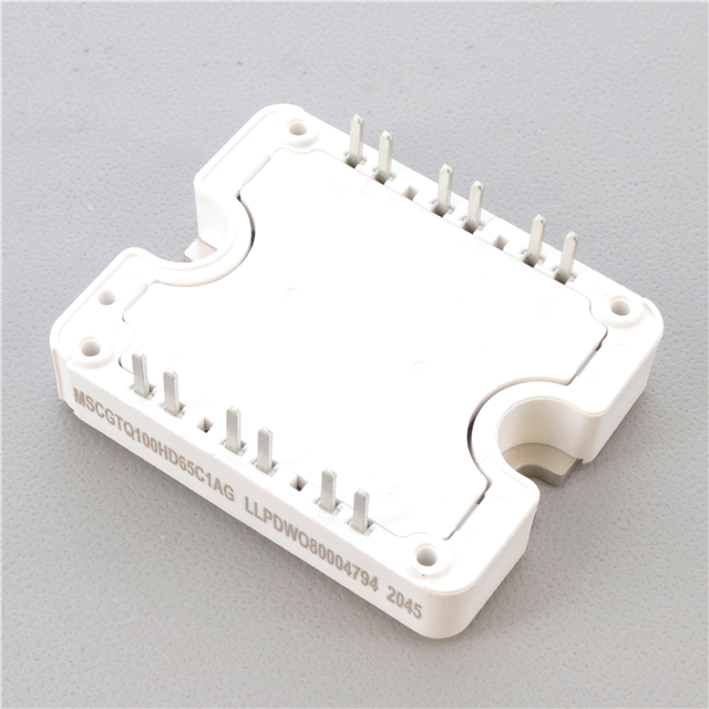 MSCGTQ100HD65C1AG Microchip Technology  Transistors - IGBTs - Modules
